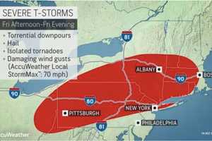 Severe Weather Alert: Storm System Will Bring Torrential Downpours, Wind Gusts Up To 70 MPH