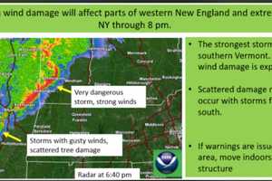 Tornado Watch In Effect For Parts Of Region As Storm System Sweeps Through