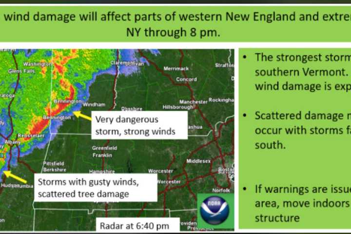 Weather Alert: Tornado Watch In Effect For Dutchess