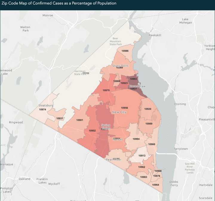 Rockland County continues to experience new cases of COVID-19 but at a lower rate.