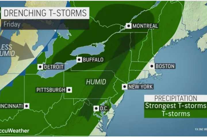 New Round Of Storms Will Lead To Drop In Temperatures