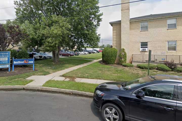 Firefighters Fight Apartment House Blaze At Carteret Gardens