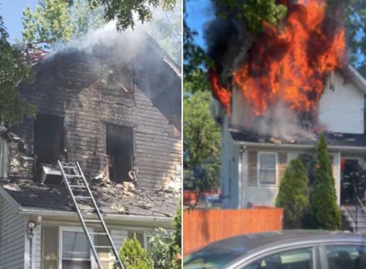 A family was displaced in a Montclair fire.