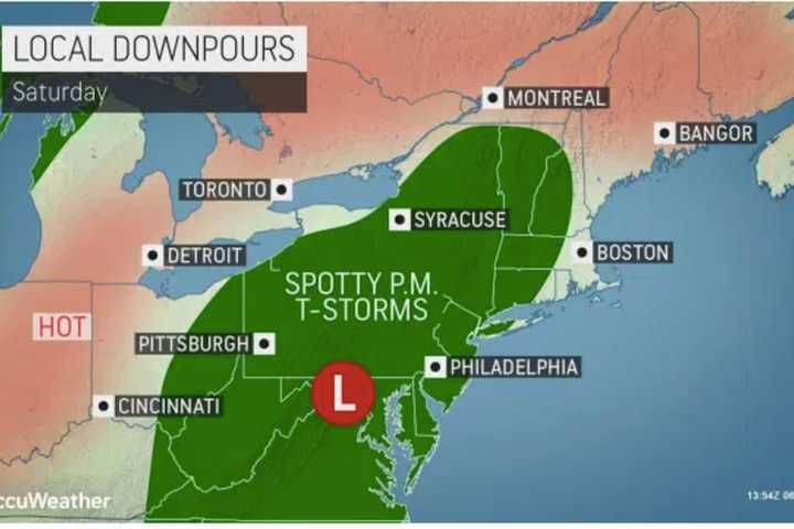 Scattered Thunderstorms, High Humidity Will Mark Arrival Of Summer, Father's Day