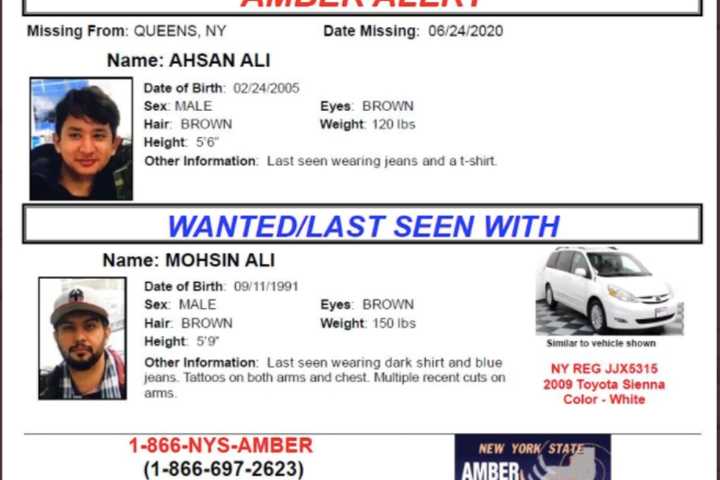 NY AMBER Alert Canceled After Teen Abducted By His Brother Is Found Safe