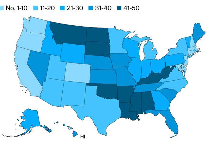 Here's Where CT Ranks Among Most Innovative States, Bloomberg Report Says