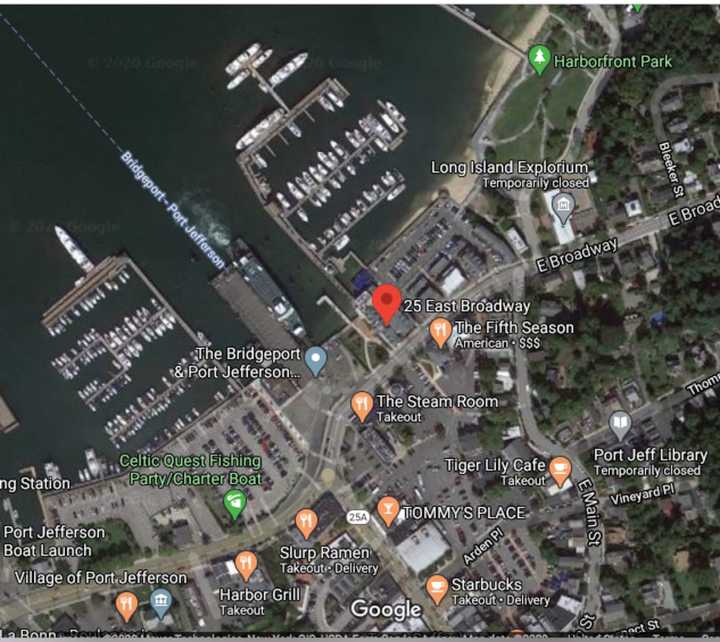 Danford’s Marina, located at 25 East Broadway in Port Jefferson.