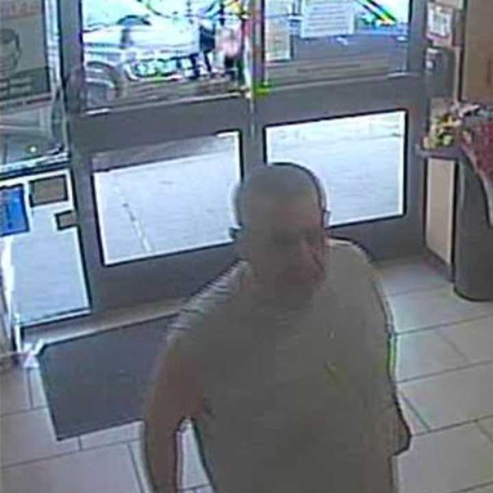 A man who was kicked out of a 7-Eleven location on Long Island for not wearing a mask is wanted for robbery.