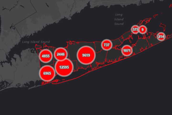 COVID-19: Here's Latest Rundown Of Long Island Cases By Towns, Hospitalizations