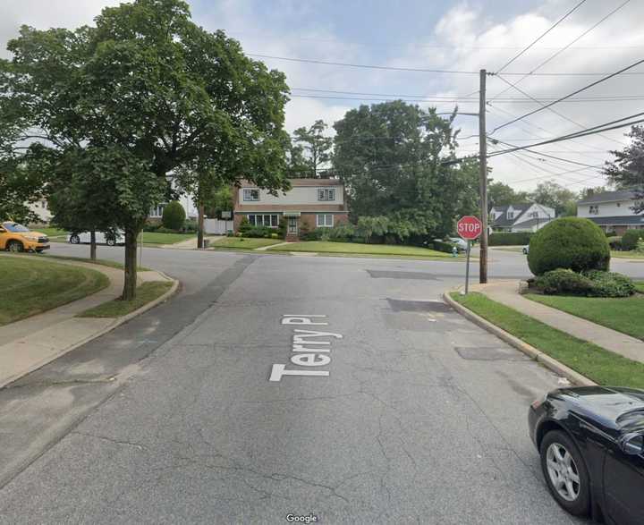 The corner of Terry Place and Garvin Boulevard in Franklin Square