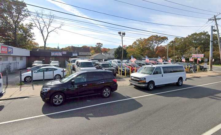 Top Choice Auto Inc. on Sunrise Highway in Massapequa Park.