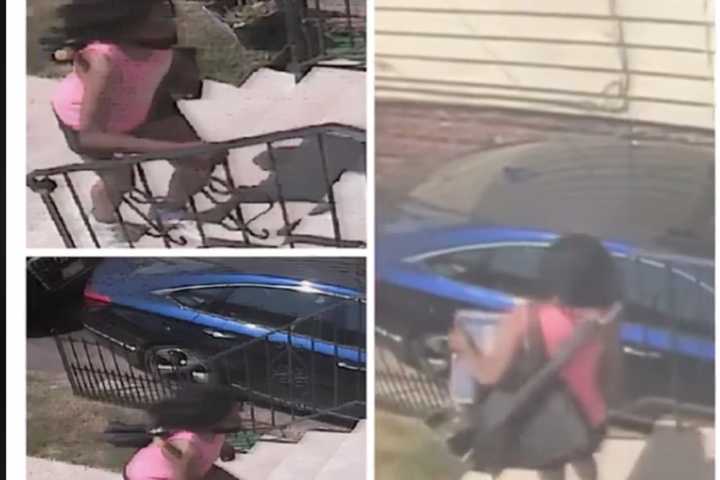 KNOW HER? Home Security Camera Captures Newark Porch Pirate