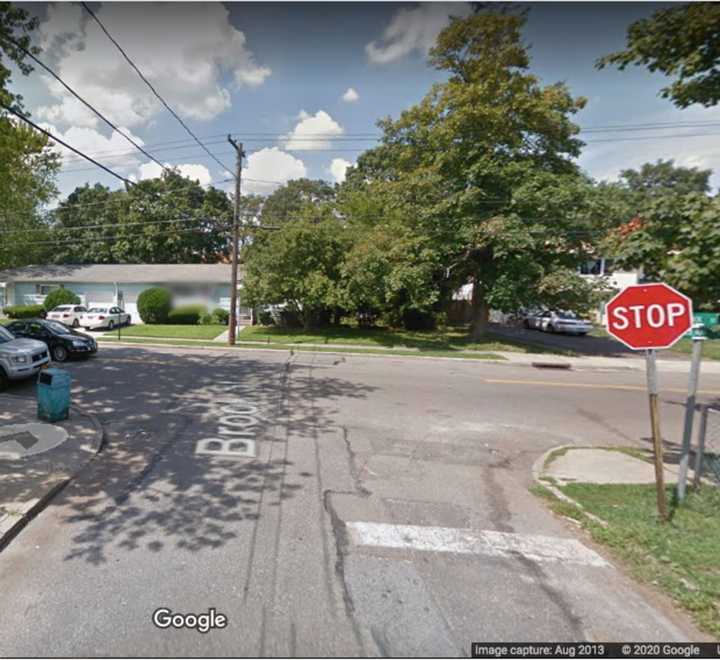 Brook Street and South Ocean Avenue in Patchogue.