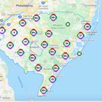 <p>More than 72,900 Atlantic City Electric customers were without power as of 11:30 a.m. Tuesday.</p>