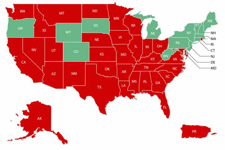 COVID-19: Travelers From Rhode Island Added To NY/NJ/CT Quarantine List