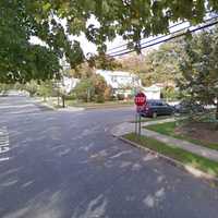 <p>The intersection of Petit Avenue and Webster Street in Merrick, where a man exposed himself.</p>