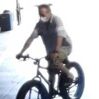 <p>A man who stole a $600 bicycle from a Long Island parking garage is wanted by police.</p>