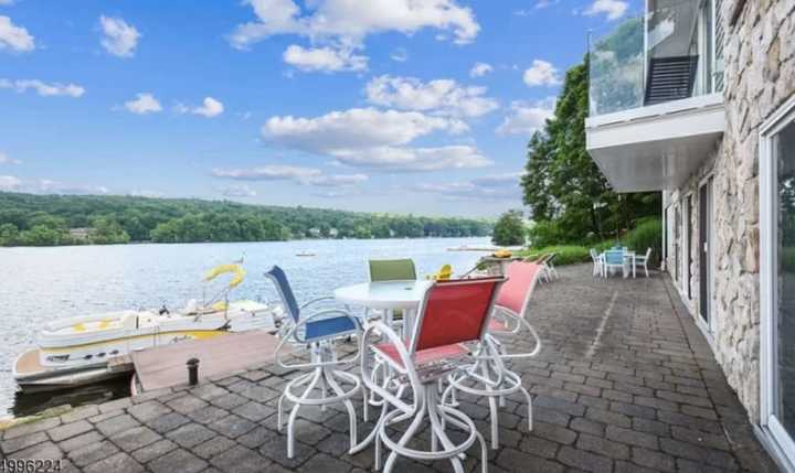 This Pines Lake Drive home is listed at $1.28 million on Zillow.