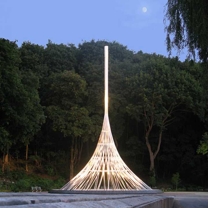 Photo of &quot;The Rising,&quot; the Westchester County, NY, 9/11 memorial.