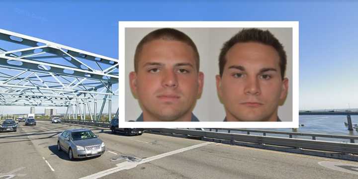 Secaucus police officers Taylor Ensmann and Anthony Sherman stopped a suicidal man from jumping off a Route 3 bridge.