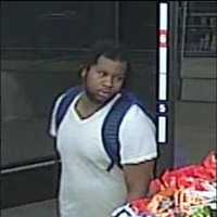 <p>Two men are wanted after threatening a 7-Eleven store clerk with a weapon in Carle Place.</p>