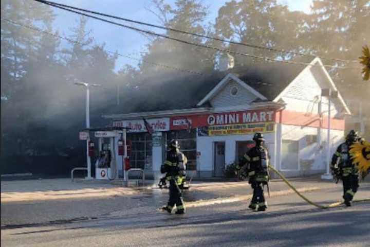 24-Year-Old Hospitalized After Fire Breaks Out At Long Island Gas Station