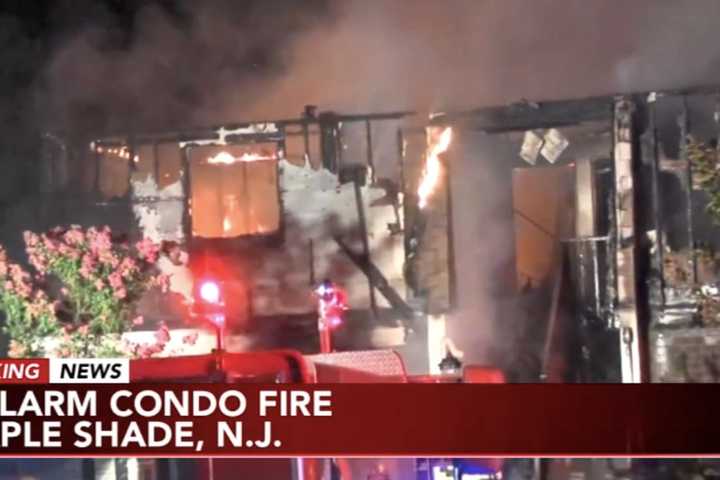 Condominium Fire Leaves 12 Families Homeless In Burlington County