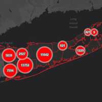 <p>The breakdown of COVID-19 cases in Suffolk County as of Monday, Sept. 28.</p>