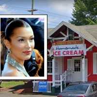 Hadid In Hackensack: Model Bella Grabs Ice Cream, Sliders With Friend In NJ