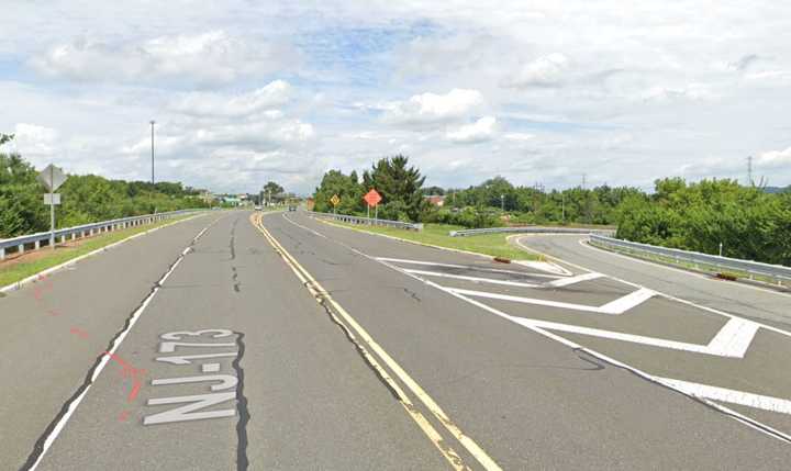 Area of Route 173 and the exit ramp of Interstate 78 eastbound