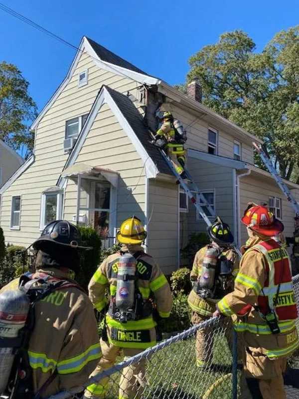 Stamford House Fire Causing $40K In Damage Contained