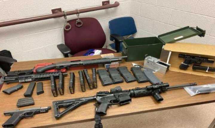 A 29-year-old New Rochelle resident was busted with illegal weapons and ammo.