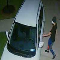 <p>Surveillance footage of one of the car break-ins</p>