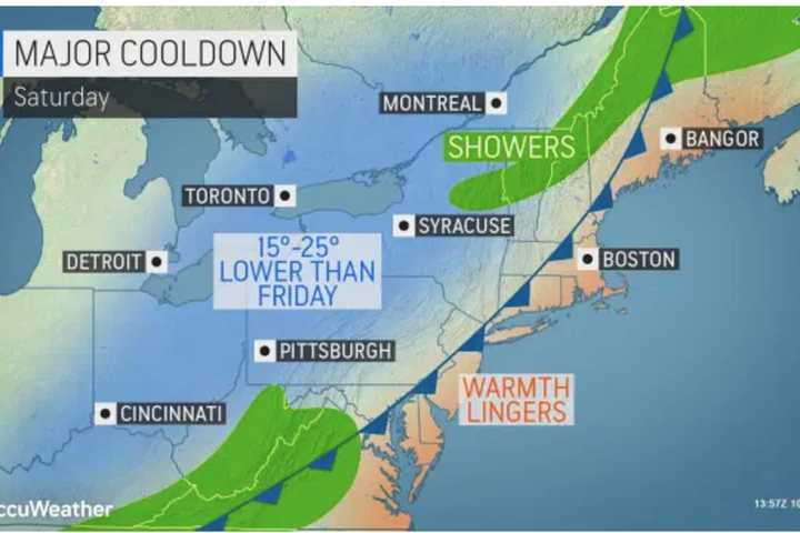 Arrival Of Cold Front Will Bring Big Change In Weather Pattern