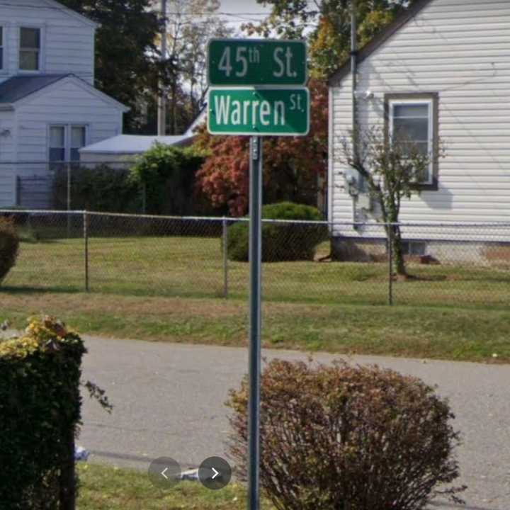 Warren Street, near 45th Street, in North Amityville.