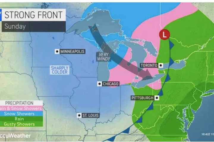 Cold Front Will Bring Damaging Wind Gusts Of Up To 55 MPH That Could Cause Power Outages