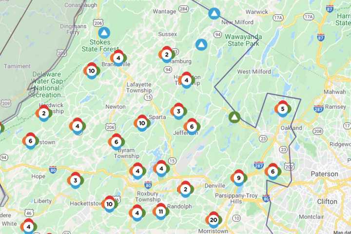 High Winds Knock Power To Thousands Of New Jersey Residents