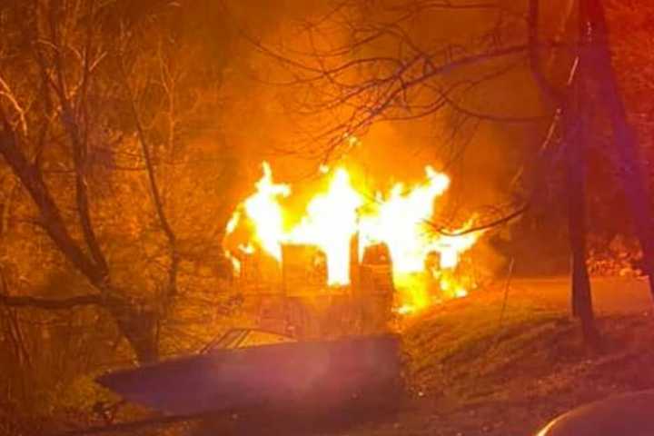 PHOTOS: Crews Battle 2-Alarm Sussex County House Fire