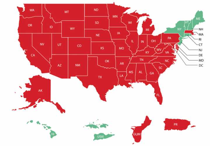 More states have been added to the travel advisory list in Connecticut.