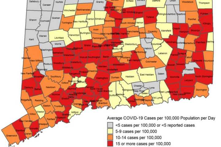 COVID-19: Here's Brand-New CT Positivity Rate, Latest Rundown Of Cases By Community