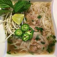 <p>Pho from Saigon Cafe in Millburn.</p>