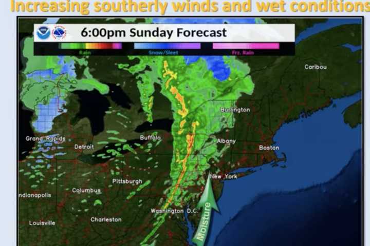 Storm System Will Sweep Through With Strong Wind Gusts That Could Cause Power Outages