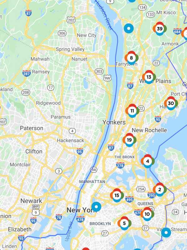 Fast-Moving Storm Knocks Out Power To Thousands, Topples Trees In Westchester