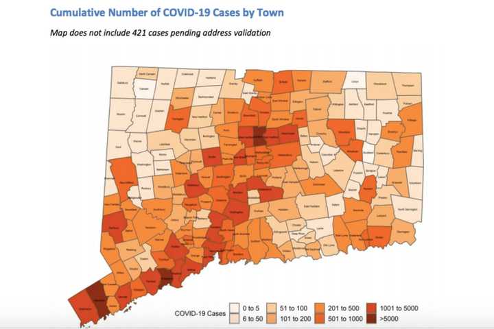 COVID-19: Here's New CT Testing Positivity Rate; Rundown Of Cases By County, Community