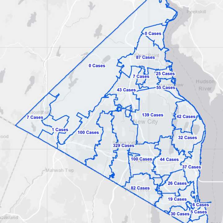 The Rockland County COVID-19 breakdown on Friday, Nov. 20.