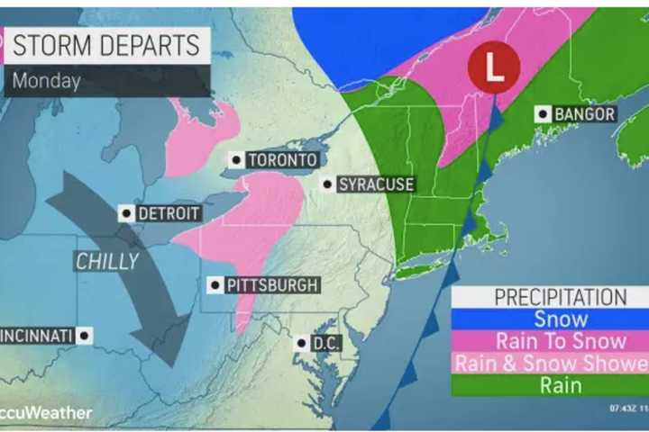 Storm Will Be Followed By Gusty Winds, Drop In Temperatures