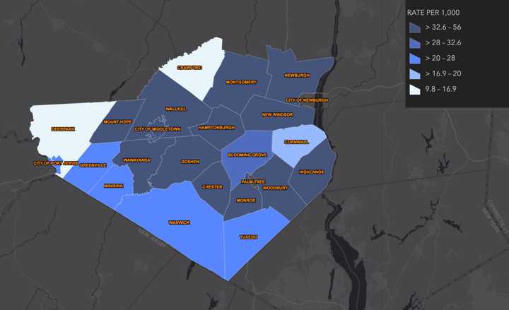 The Orange County COVID-19 breakdown on Tusday, Nov. 24.