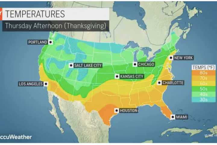 Here's Latest Forecast For Thanksgiving Day, Black Friday, Small Business Saturday