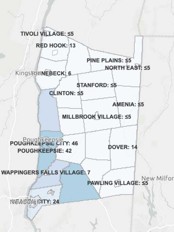 COVID-19: Here's Brand-New Rundown Of Dutchess County Cases By Community