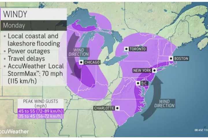 Major Storm Will Bring Heavy Rain, Strong Winds That Could Cause Power Outages